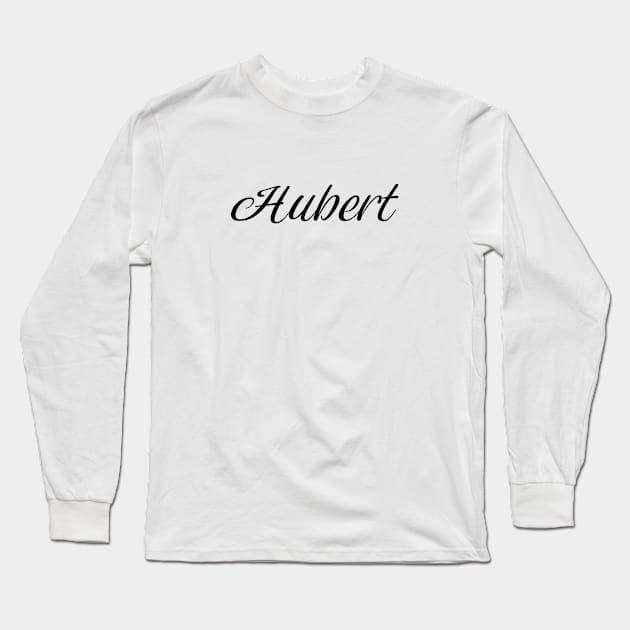 Name Hubert Long Sleeve T-Shirt by gulden